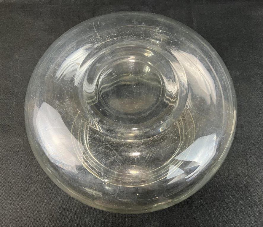 Pressed Glass Fish Bowl - 4