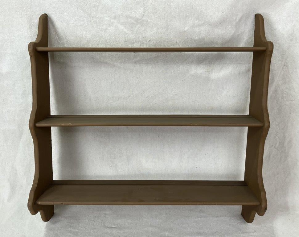 Painted Country Wall Shelf - 2