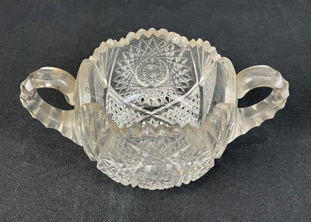 Brilliant Cut Glass Assortment - 3