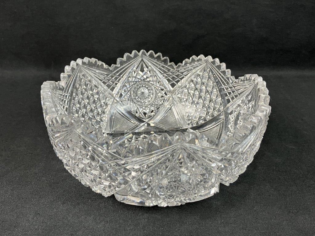 Brilliant Cut Glass Assortment - 4