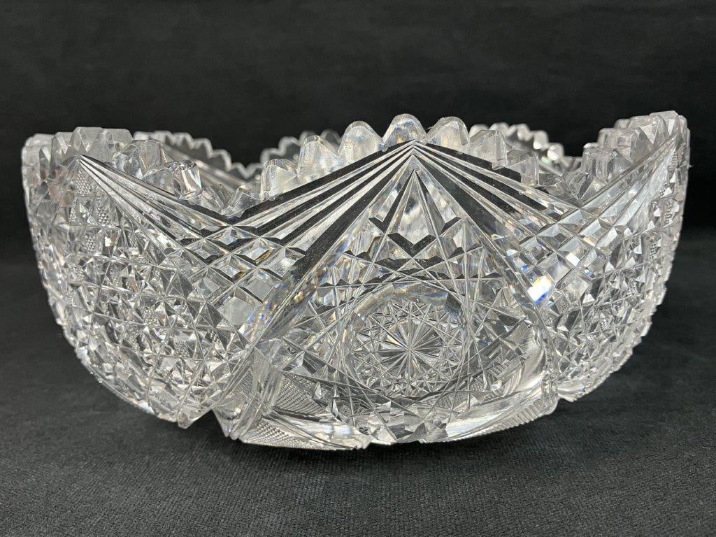 Brilliant Cut Glass Assortment - 5