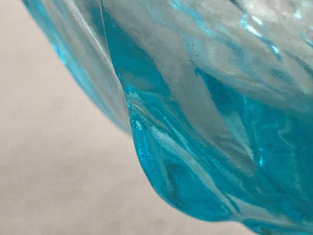 Art Glass Sherbet Dish and Bowls - 4