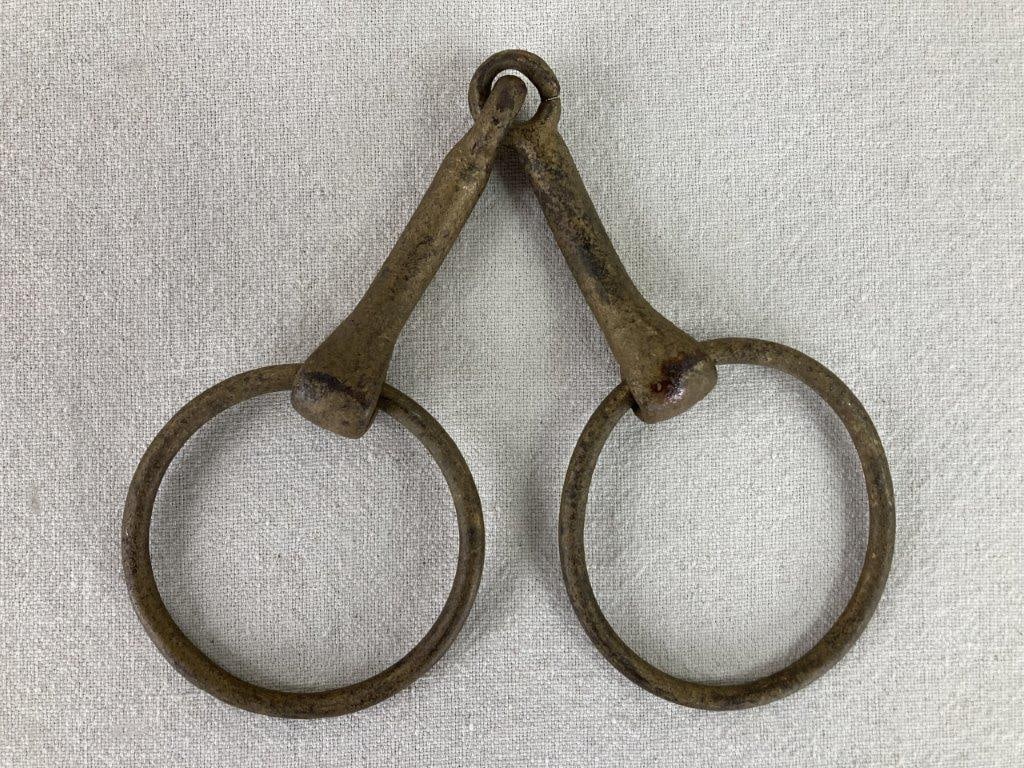 Brass Rooster Nutcracker and Snaffle Bit - 4