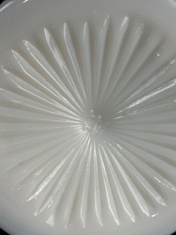 Four Pieces of Milk Glass Dishes - 4