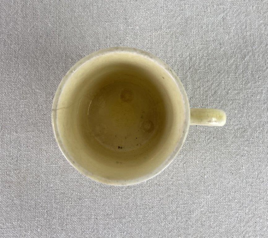 Rabbit and Dog Porcelain Tea Cup with Marbles - 2