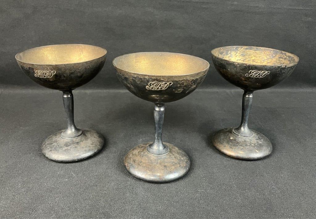 Silverplate Goblets (1 of 5)
