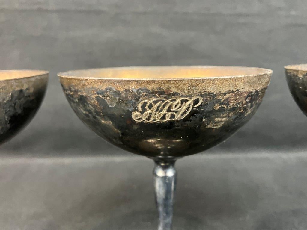 Silverplate Goblets - 3
