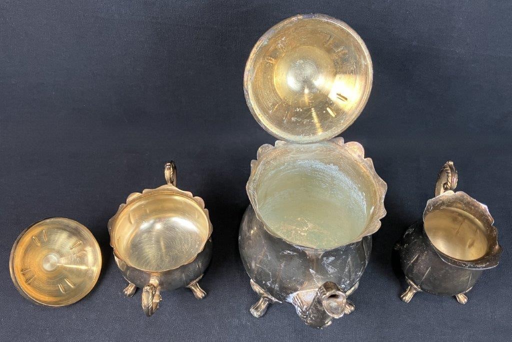 Silverplate Tea Set - 8