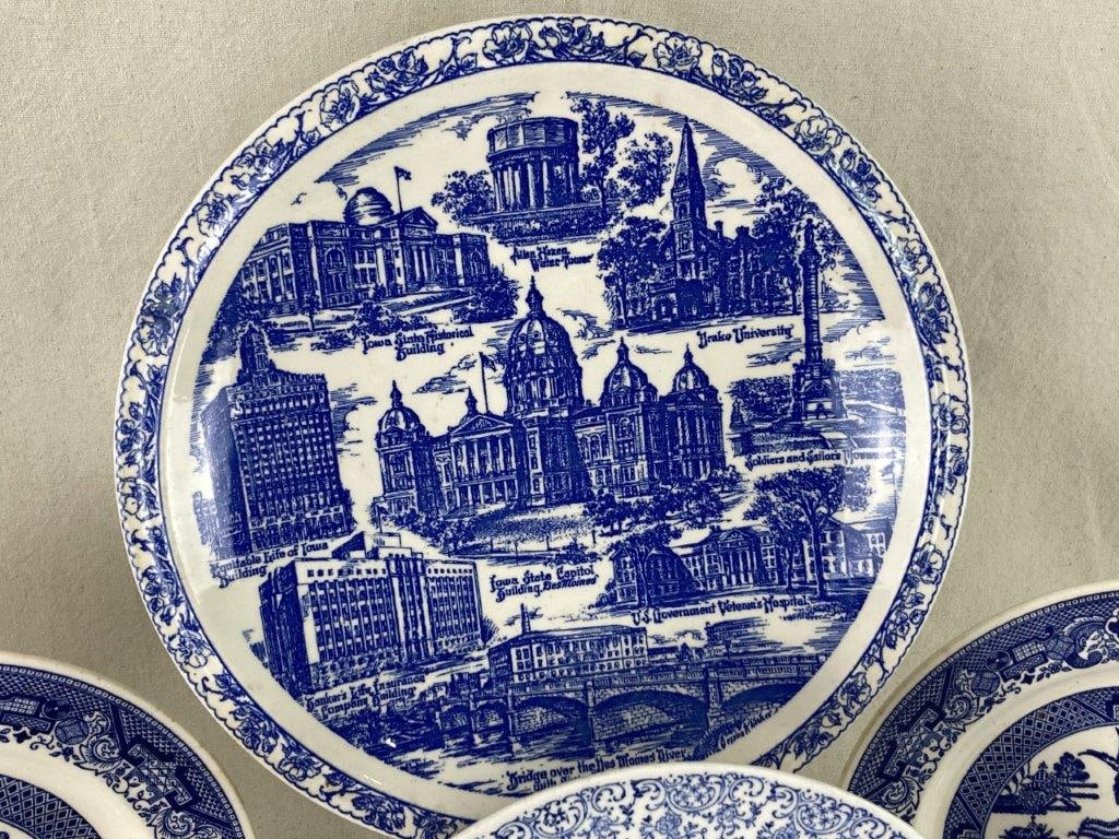 Blue Willow China Lot - 2