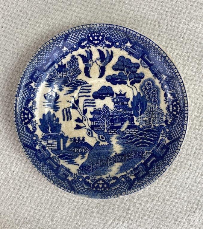 Blue Willow China Lot - 9