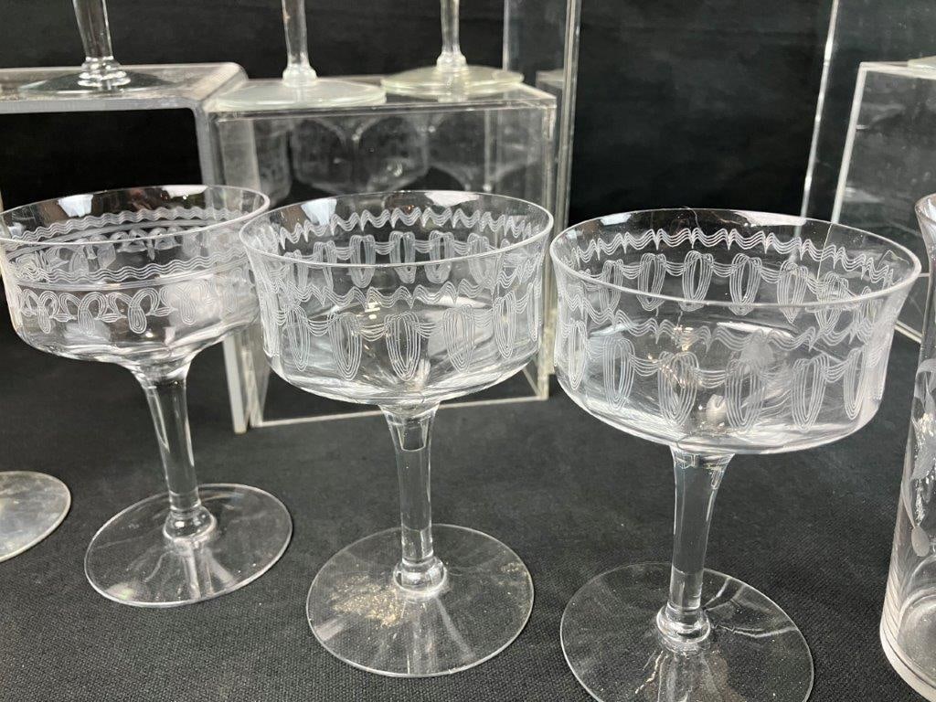 Assortment of Crystal Glasses - 3