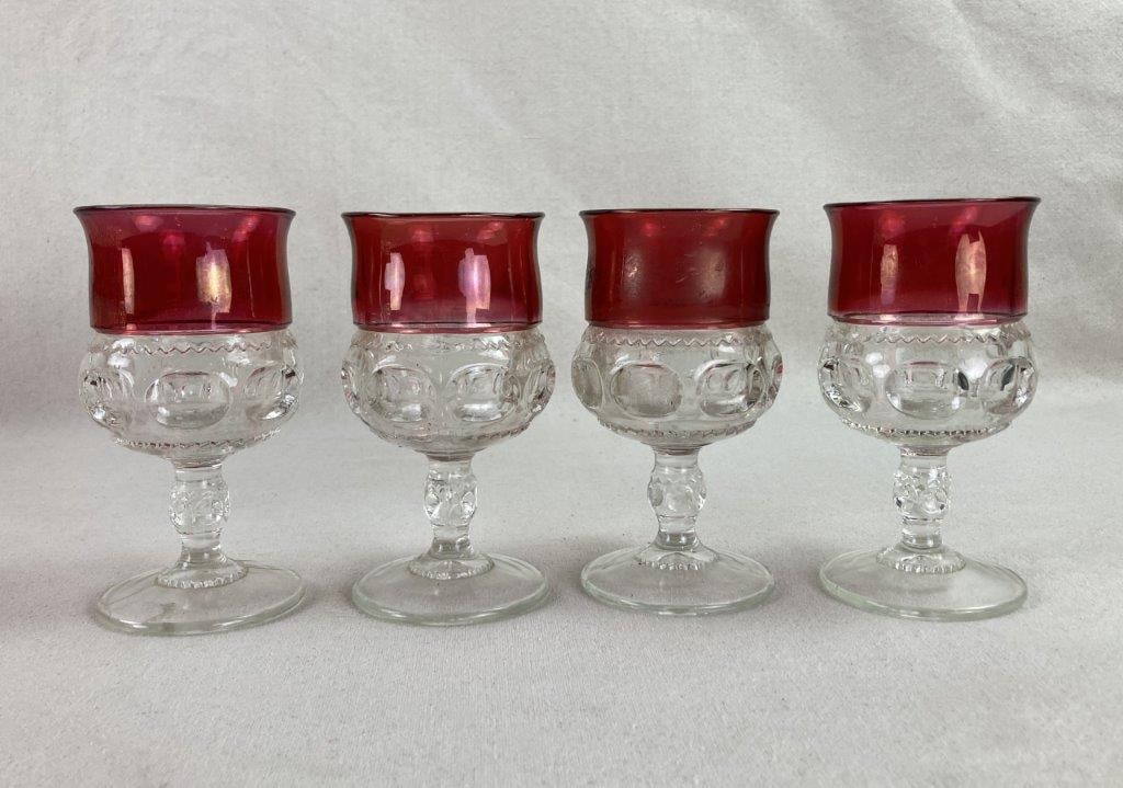 Red King's Crown Glasses - 3