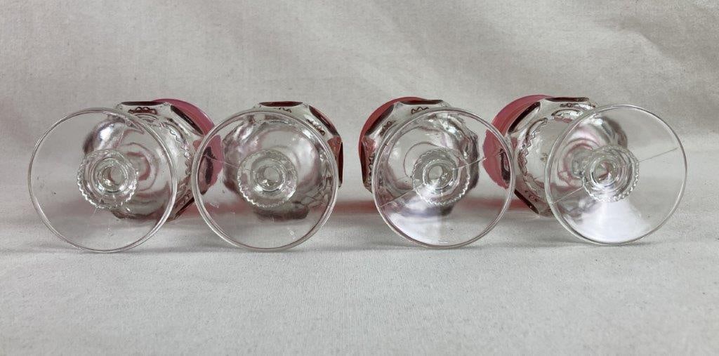 Red King's Crown Glasses - 4