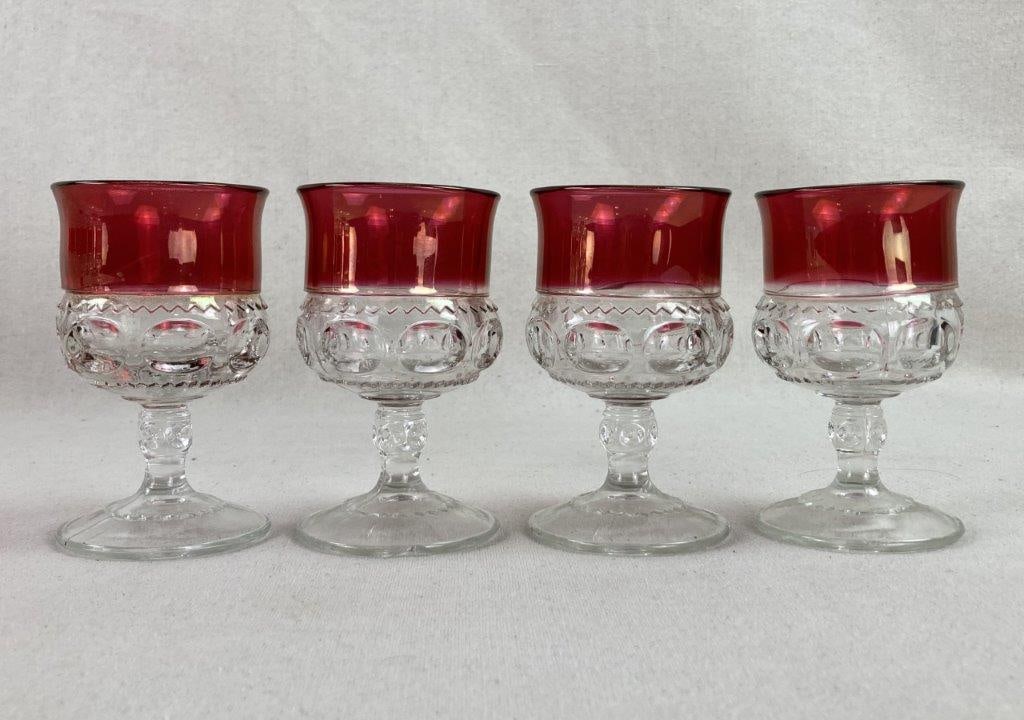 Red King's Crown Glasses - 6