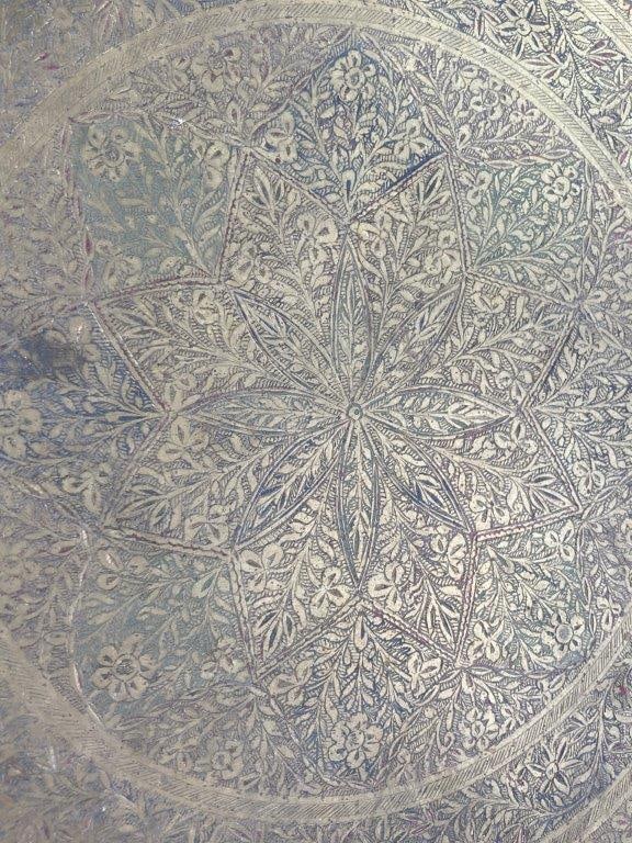 Mid-Century Modern Etched Wall Tray - 2