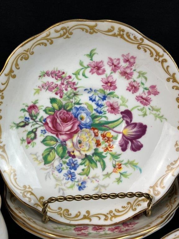Ten Pieces of Royal Albert Nosegay Decorated China - 2