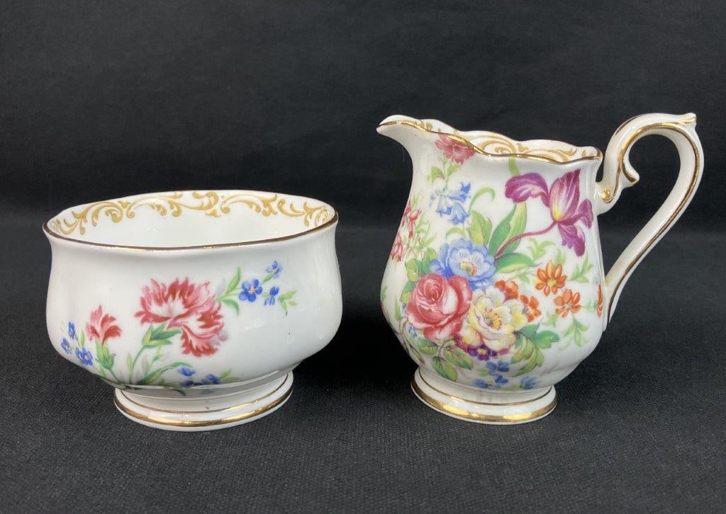 Ten Pieces of Royal Albert Nosegay Decorated China - 7
