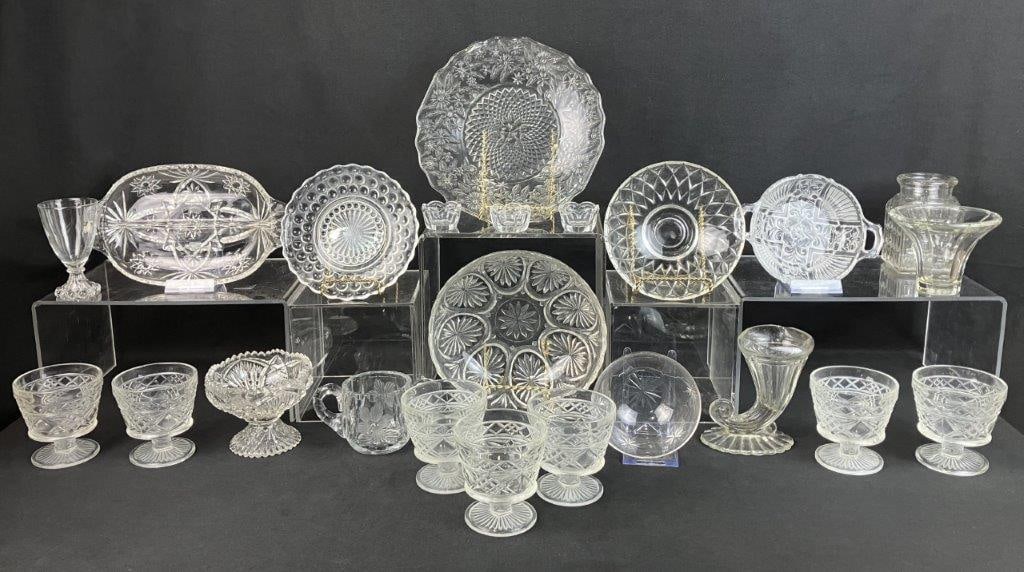 Pressed Glass Assortment - 2