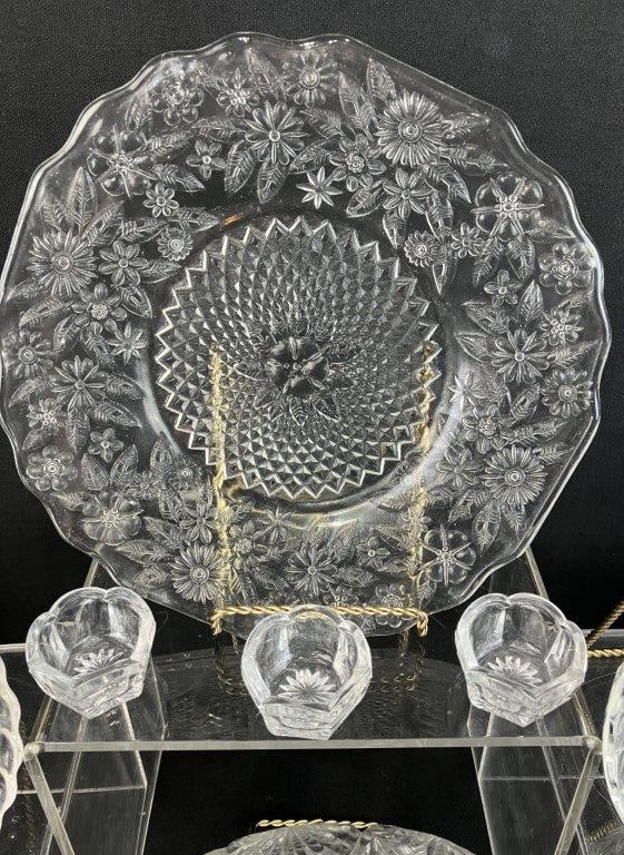 Pressed Glass Assortment - 3