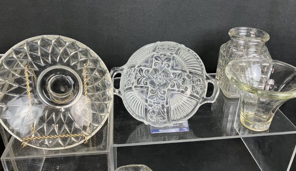 Pressed Glass Assortment - 5
