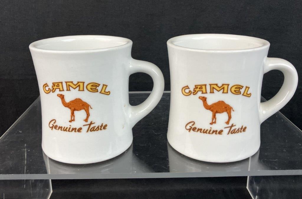 Assortment of Camel Cigarette Advertising Mugs - 2