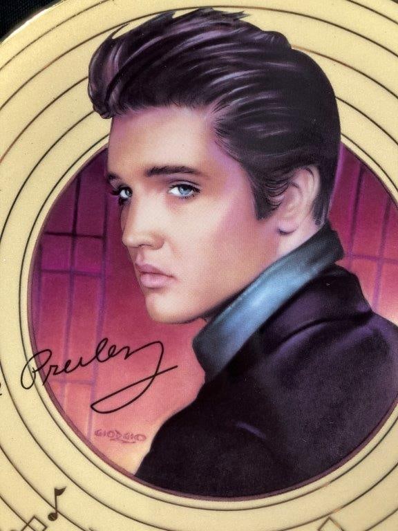 Limited Edition Collector’s Plates Including Elvis - 2