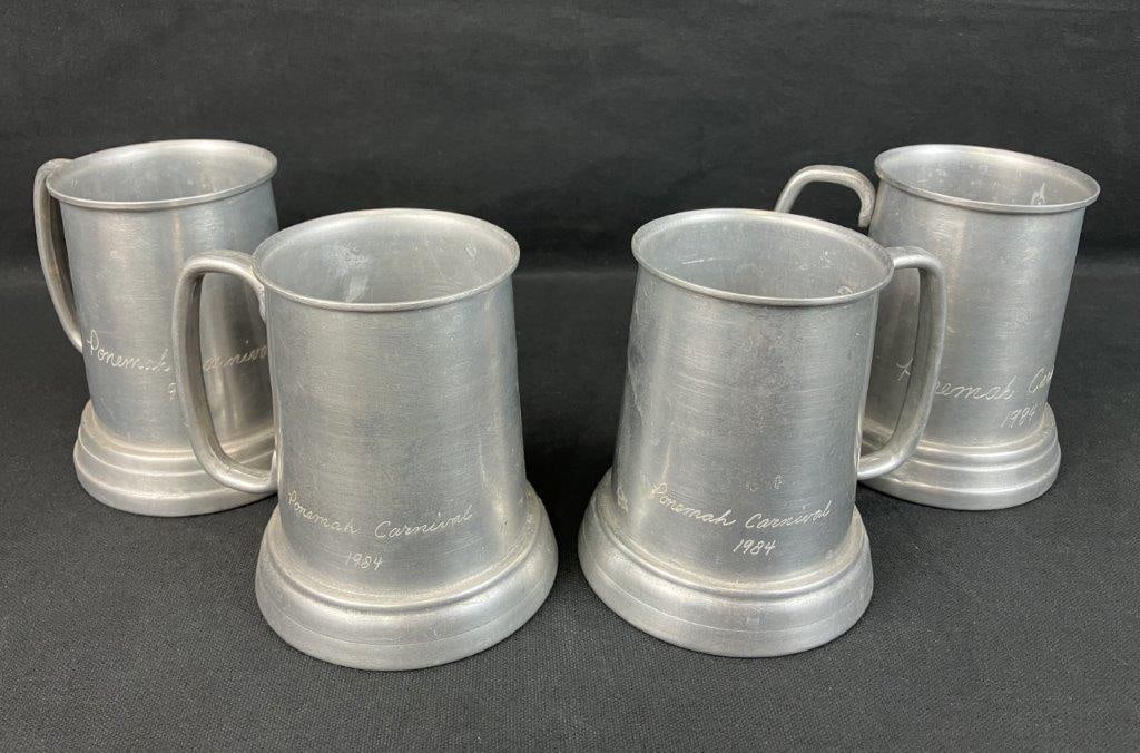 Assortment of Pewter Mugs (1 of 5)