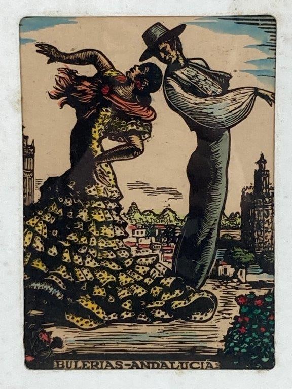 Juan Castells Marti Woodcut Engraving - 2
