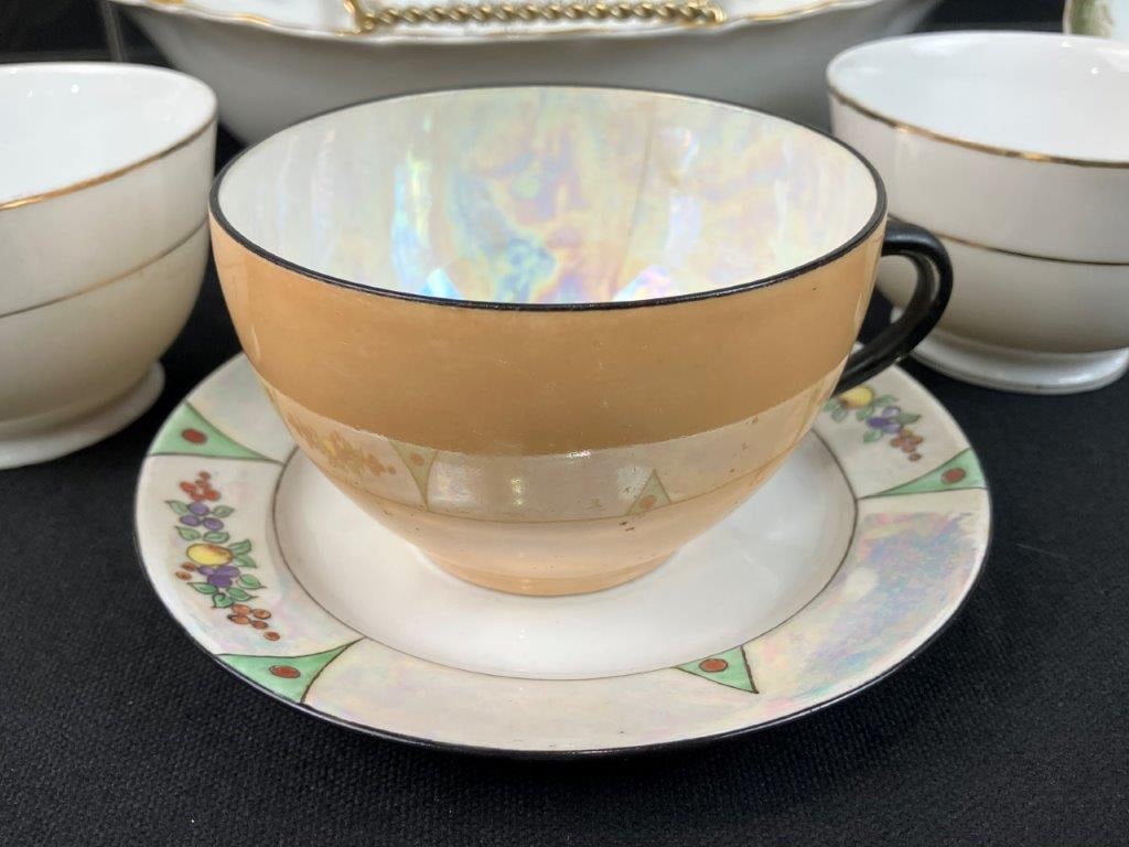 Decorated Porcelain Dinnerware Assortment - 6
