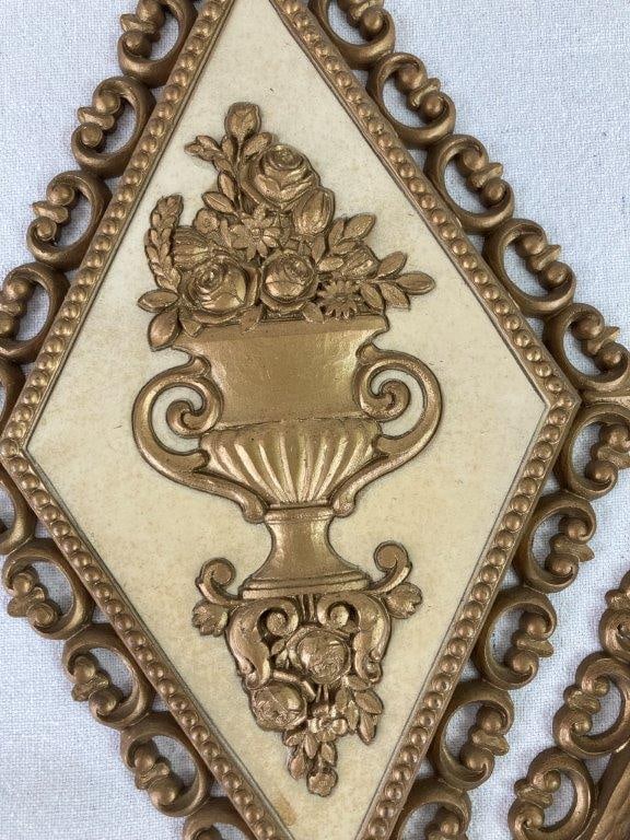 Mid-Century Modern Homco Wall Plaques - 2