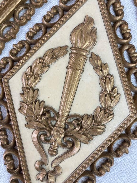 Mid-Century Modern Homco Wall Plaques - 3