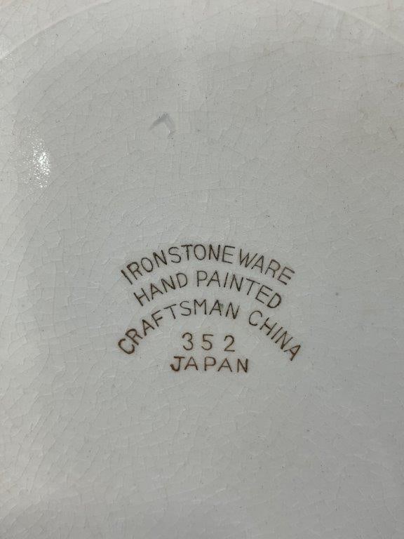 Set of Ironstone Ware Craftsman China Dinnerware - 5