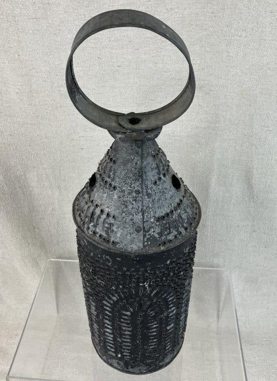 Punched Tin Lantern - 5