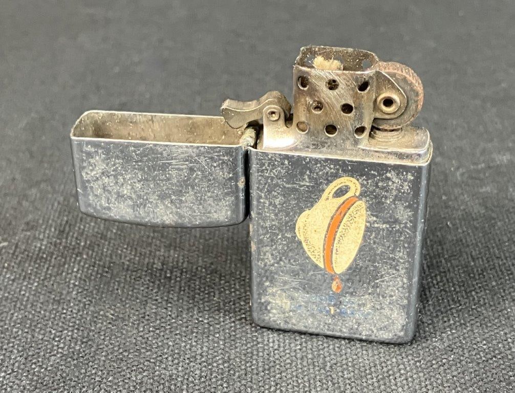 Mid Century Modern Zippo Advertising Lighter - 2
