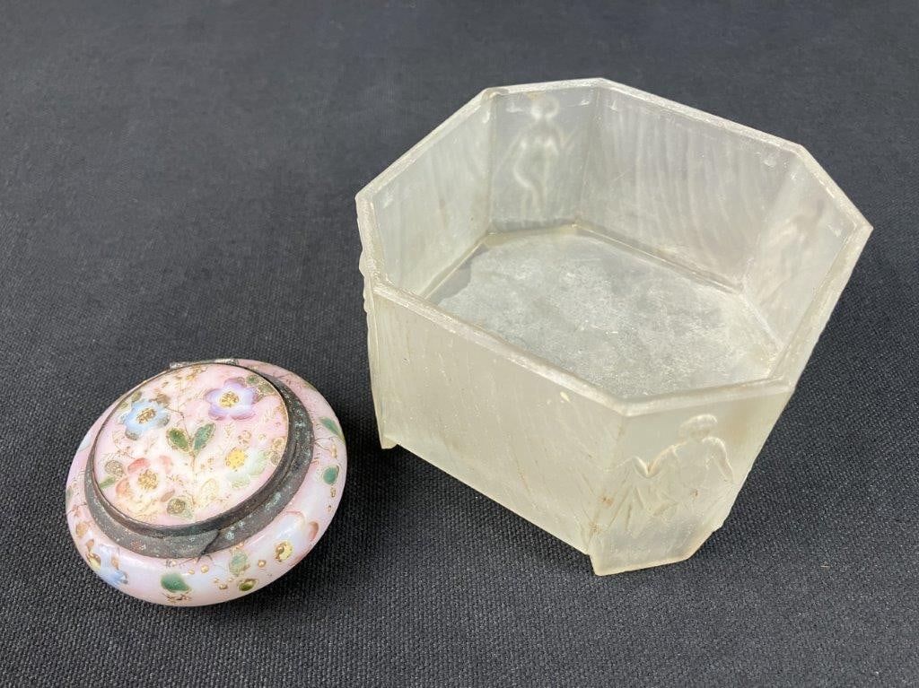 Two Trinket Dishes Including Ramses Paris Art Deco - 2
