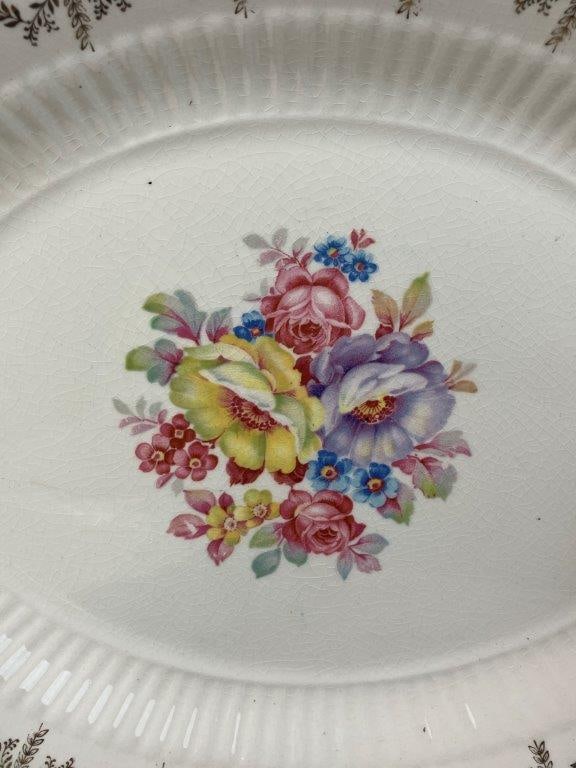 22 Kt Gold Decorated China Plates - 2