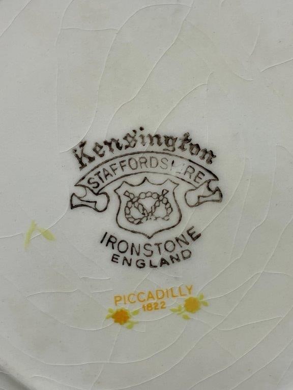 Fourteen Pieces of Kensington Staffordshire Ironstone China - 8