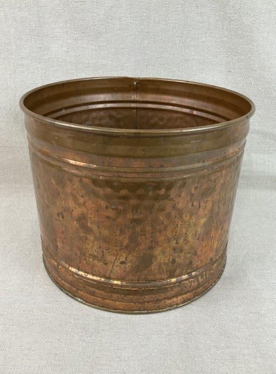 Hammered Copper Bucket (1 of 5)