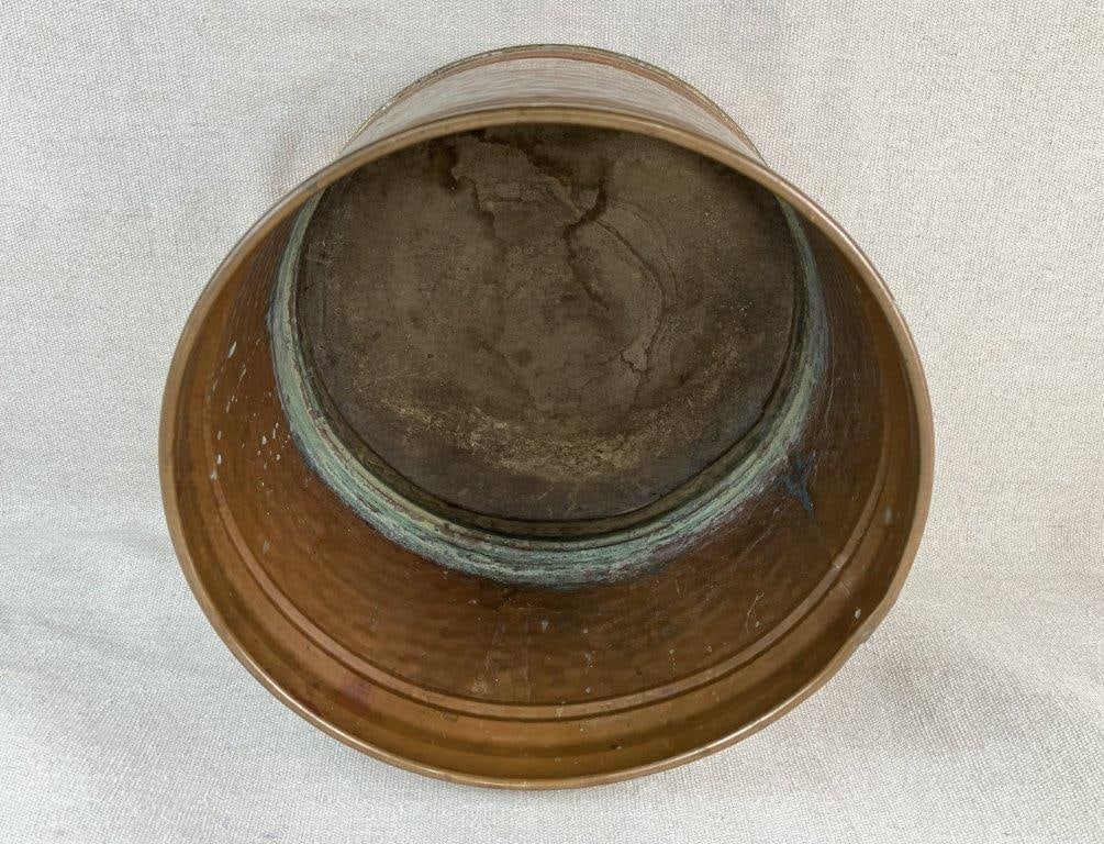 Hammered Copper Bucket - 4