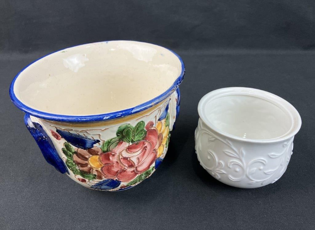 Two Vessels Including Lenox Fruit Bowl - 2