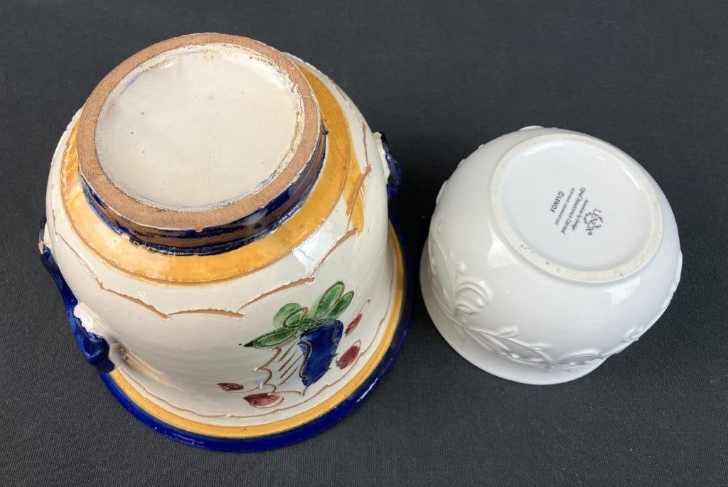 Two Vessels Including Lenox Fruit Bowl - 5
