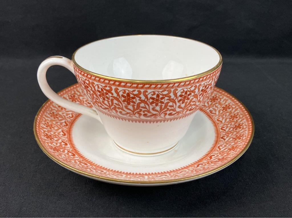Minton English Decorative Cup and Saucer (1 of 11)