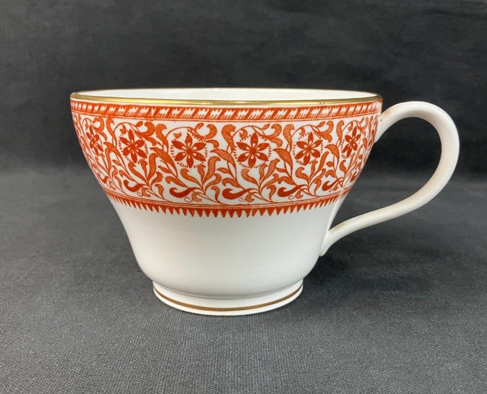 Minton English Decorative Cup and Saucer - 9