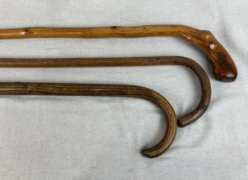 Three Carved Canes - 3