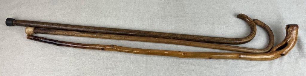 Three Carved Canes - 5