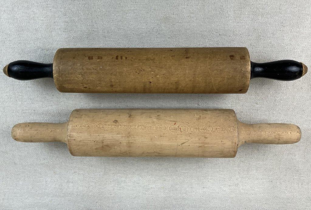 Pair of Wood Rolling Pins - 2