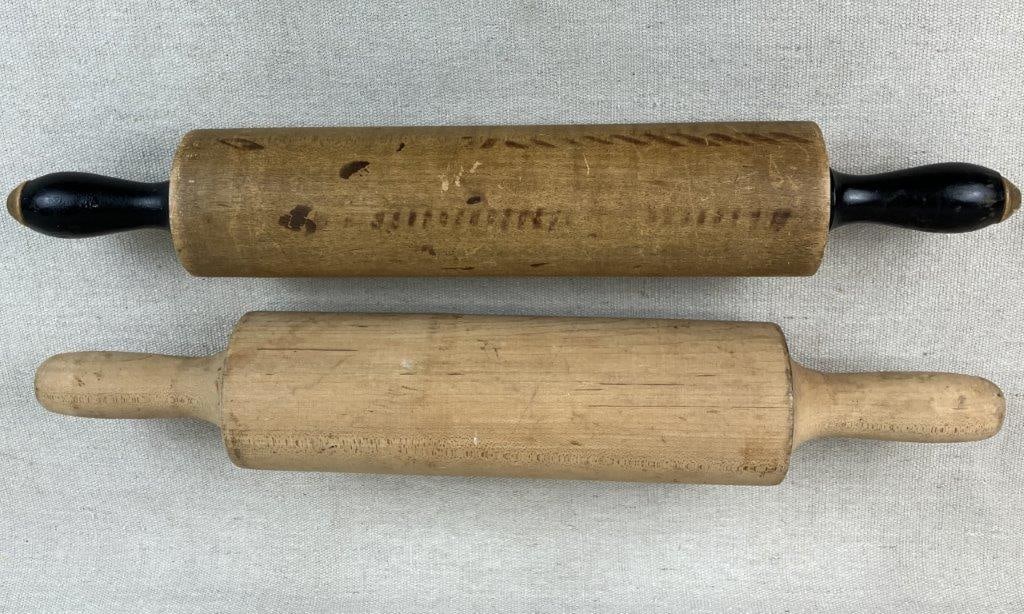 Pair of Wood Rolling Pins - 3