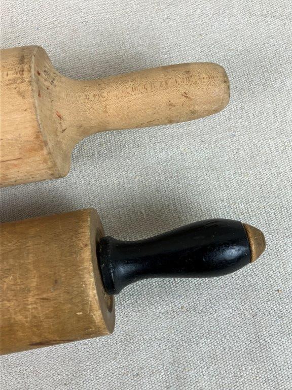 Pair of Wood Rolling Pins - 4