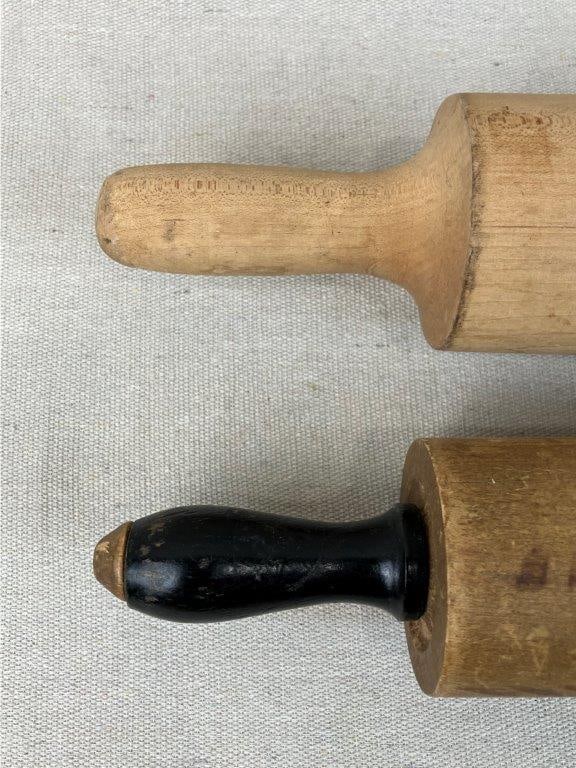 Pair of Wood Rolling Pins - 5