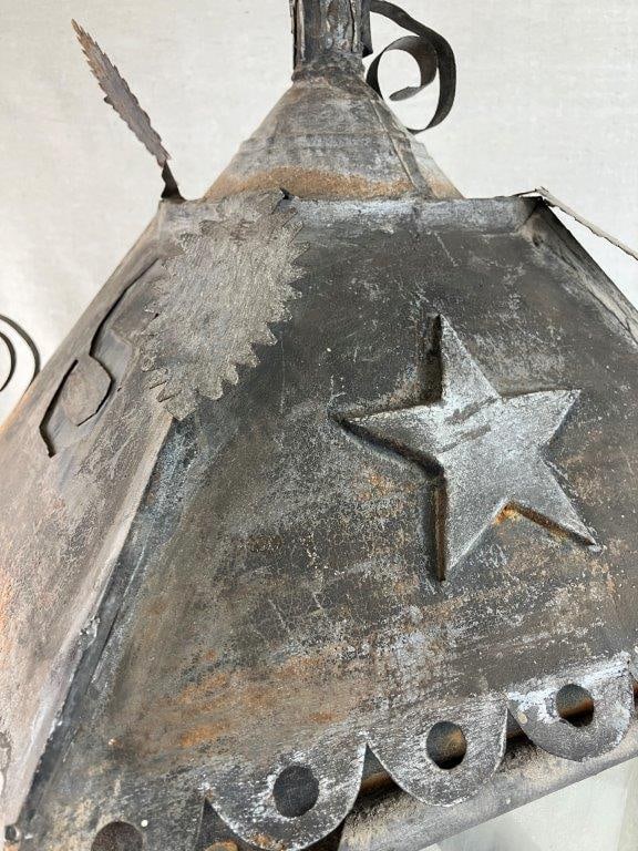 Punched Tin Lantern - 4